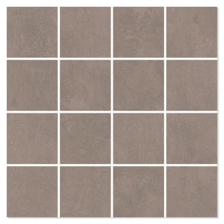 Mosaik Klinker La Vernelle Brun Mat 30x30 (7x7) cm-2